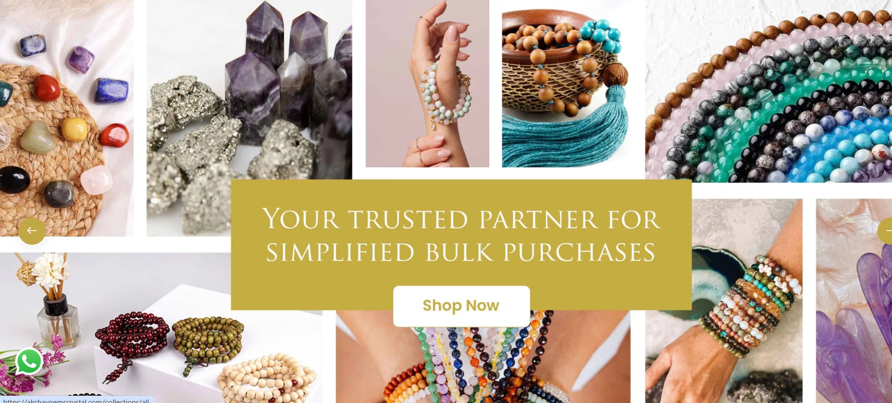 Oneness Crystals Banner 1